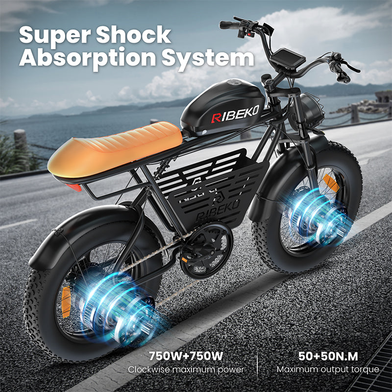 RIBEKO® EB-MX60 2024 The First Product All-Terrain Dual Motor Super Endurance
